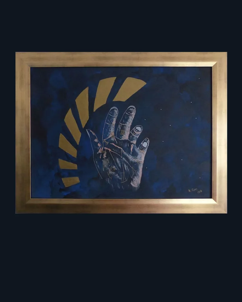 Gemälde "Die Zeit in DEINER Hand"