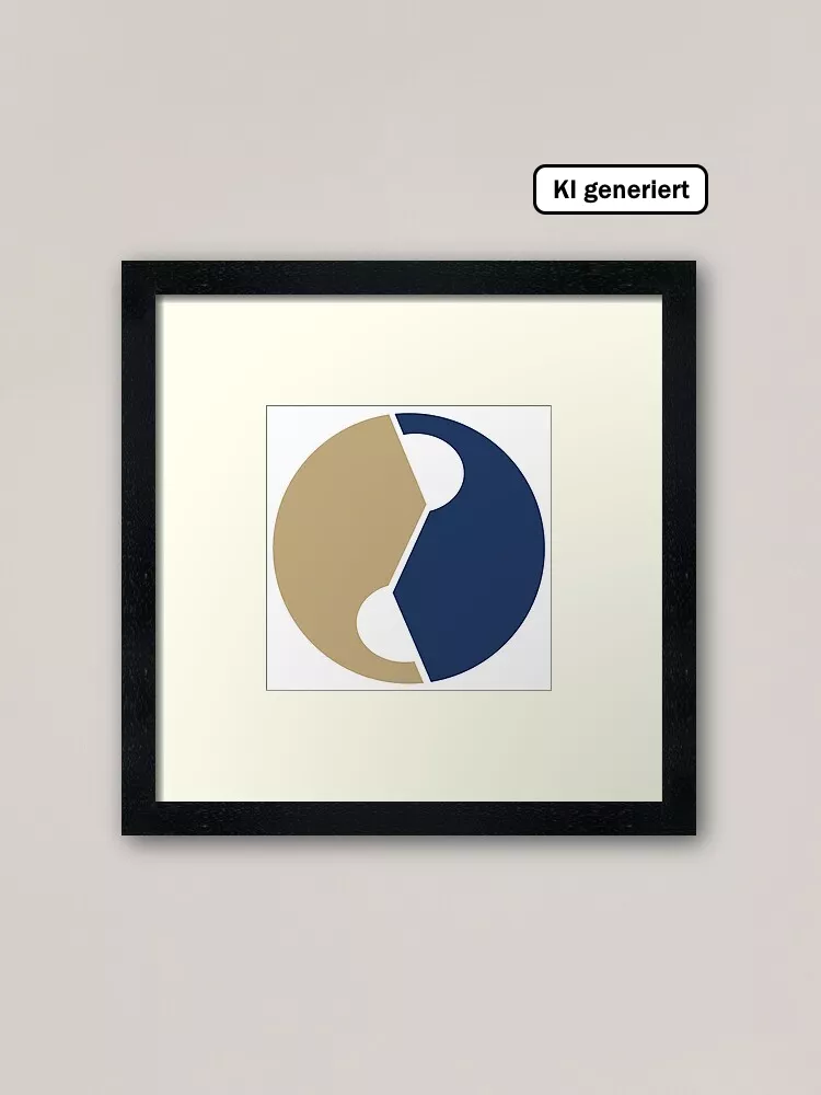 Gerahmter Kunstdruck "Das Symbol des Nokuismus"
